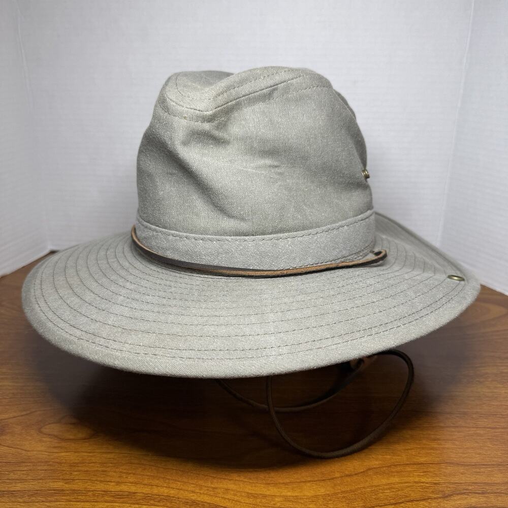 Dorfman Pacific Men's Outback Safari Bush Hat Made In USA Stockton California